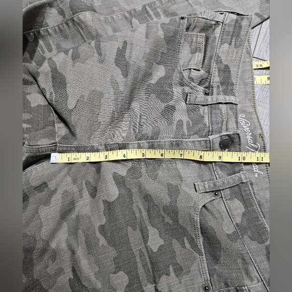 🛍 Universal Thread High Rise Camouflage Camo Cropped Skinny Jeans 6 - Picture 6 of 8